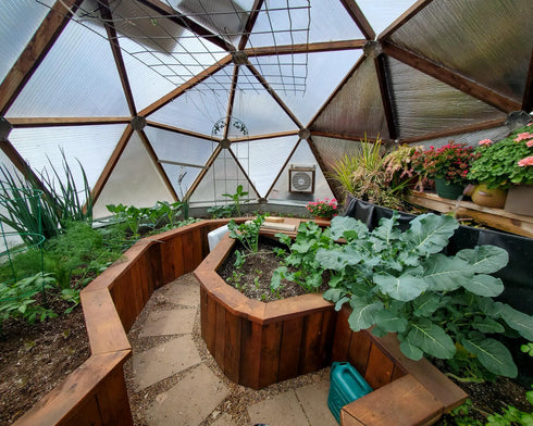 15' Growing Dome Small Greenhouse Kit