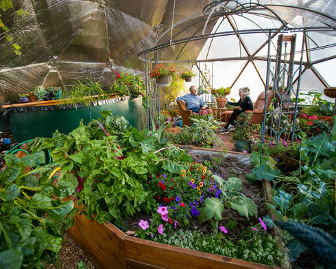 26' Growing Dome Greenhouse Kit