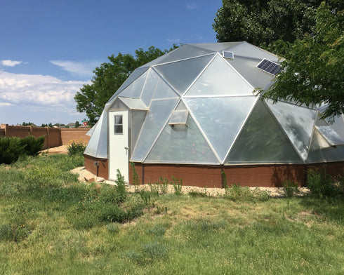 33' Growing Dome Greenhouse Kit (Electric)