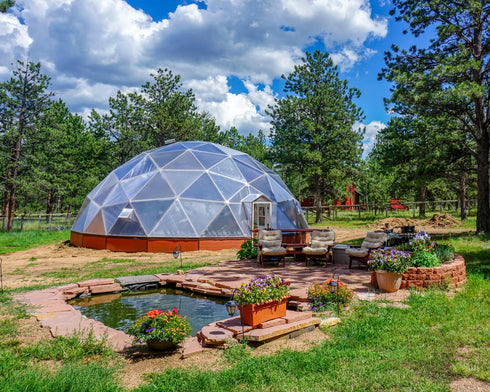 42' Growing Dome Large Greenhouse Kit (Electric)