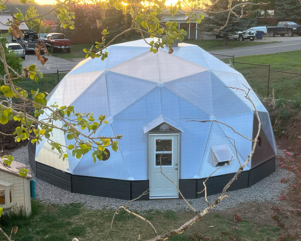 33' Growing Dome Greenhouse Kit – Growing Spaces